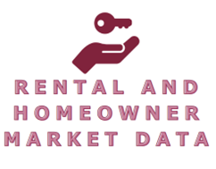 RentalOwnerMarketData Image of a hand cupping a key and the words "Rental and Homeowner Market Data" beneath